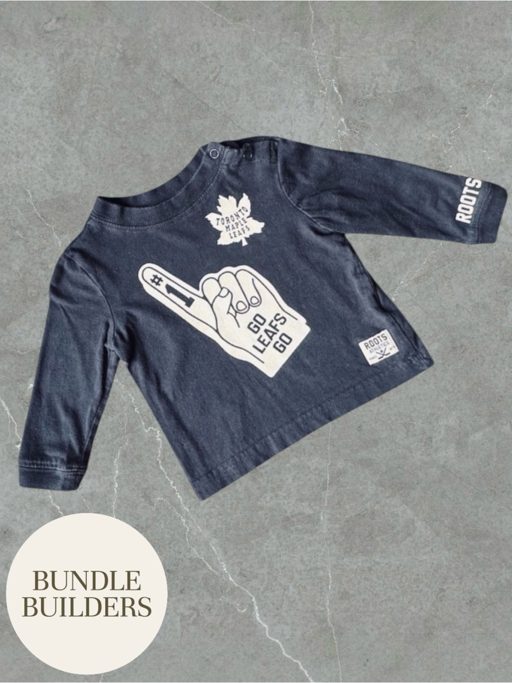 $10 Add-on | Vintage Y2K Infant Toronto Maple Leafs Graphic Tee